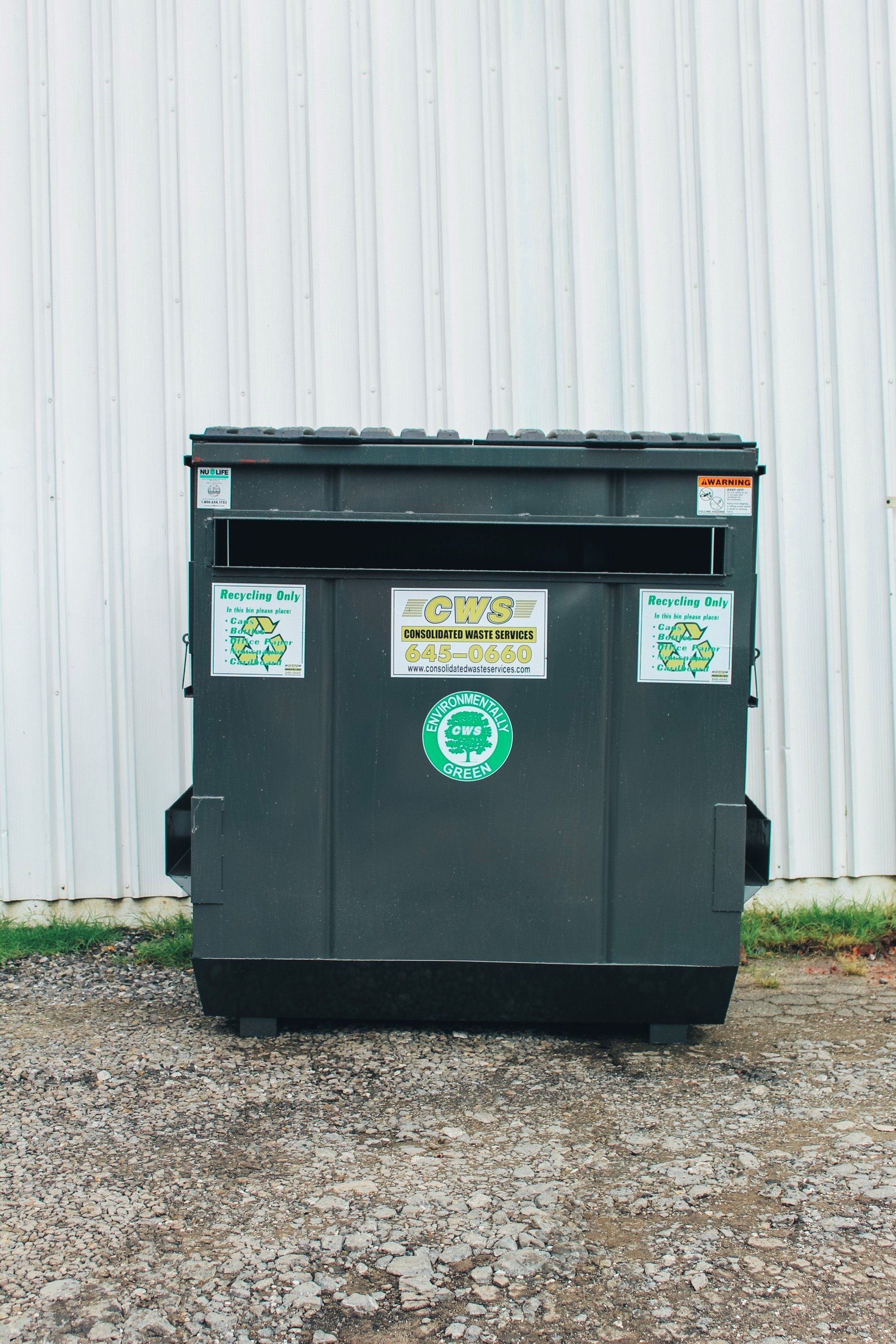8 Yard Container — Asheville, NC — Consolidated Waste Services