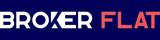 Brokerflat logo – platform for Forex cashback and broker comparisons.