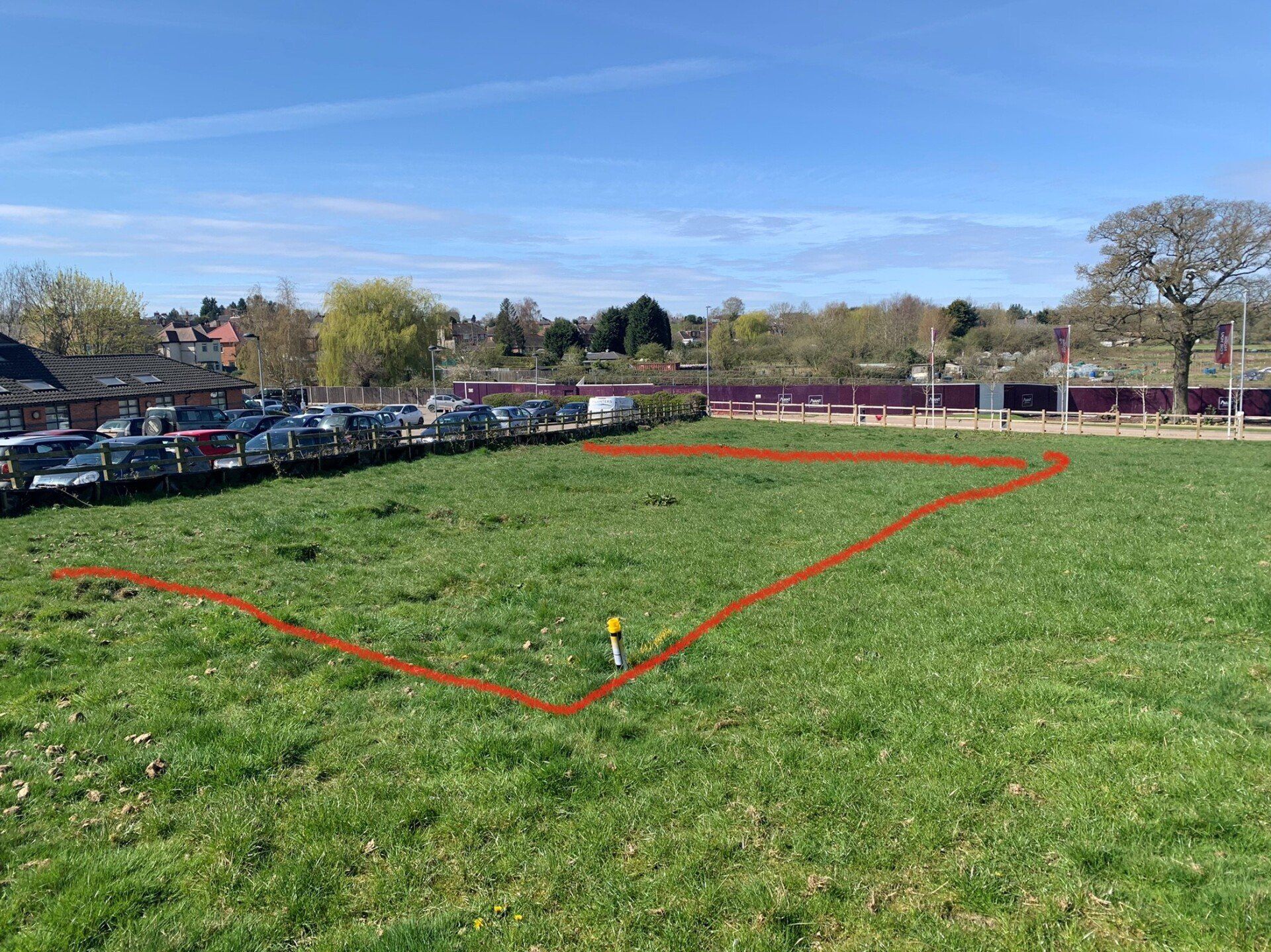 Car Park Extension (before)