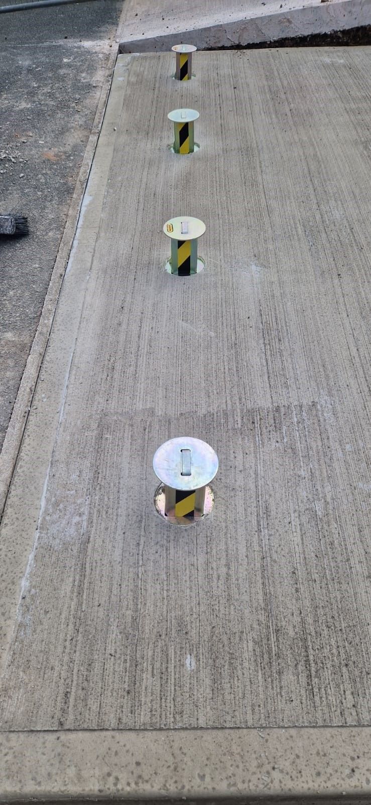 Motorcycle Telescopic Ground Anchors