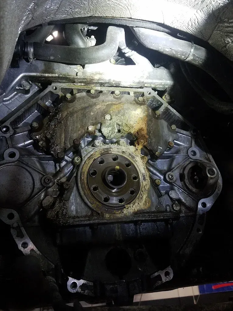 Rusted out Engine Block | German Auto, LLC