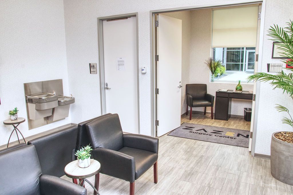 Zazen Surgery Center's lobby. 