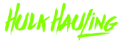 Hulk Hauling Junk removal logo