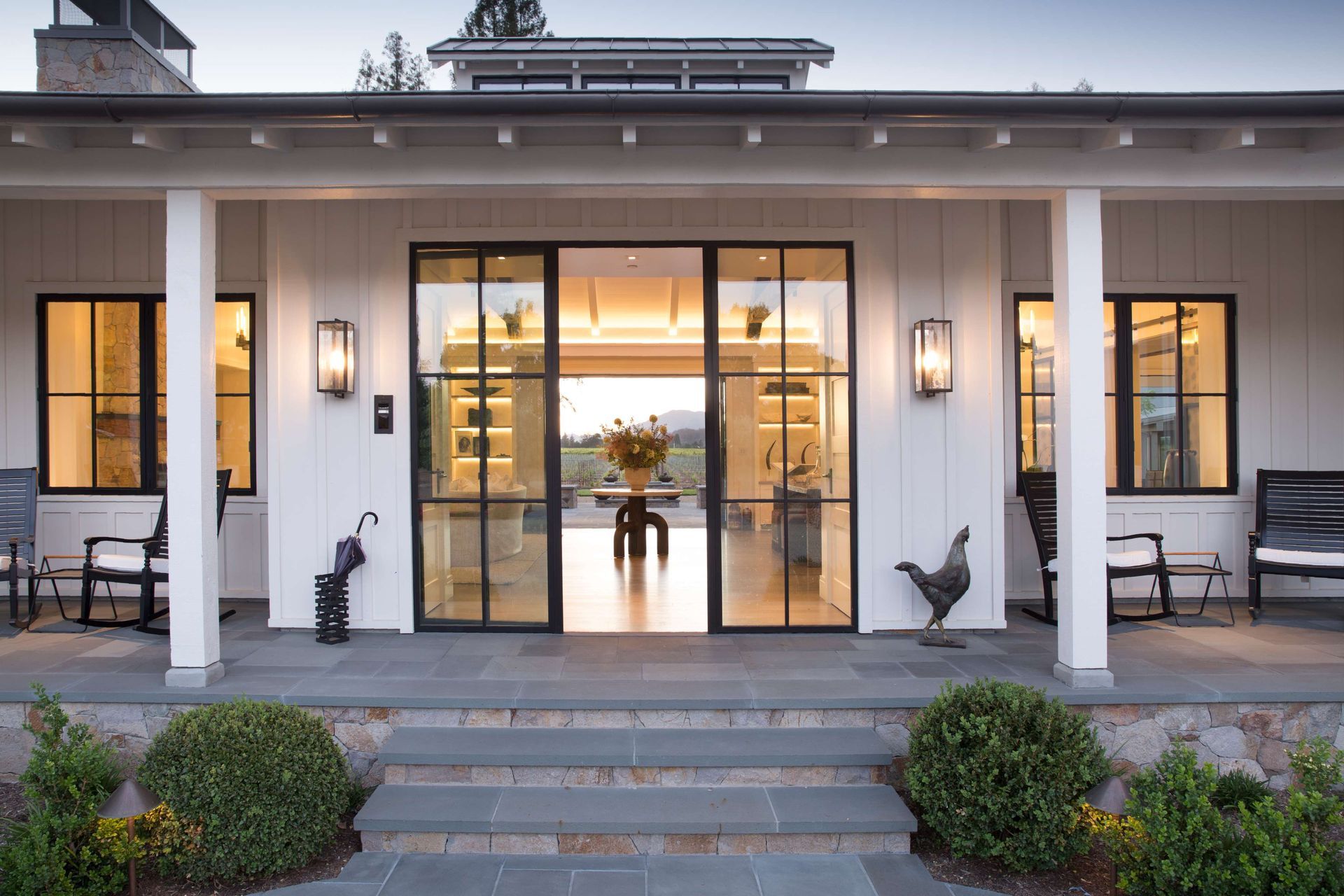 A beautiful modern home addition in Greenville, South Carolina.