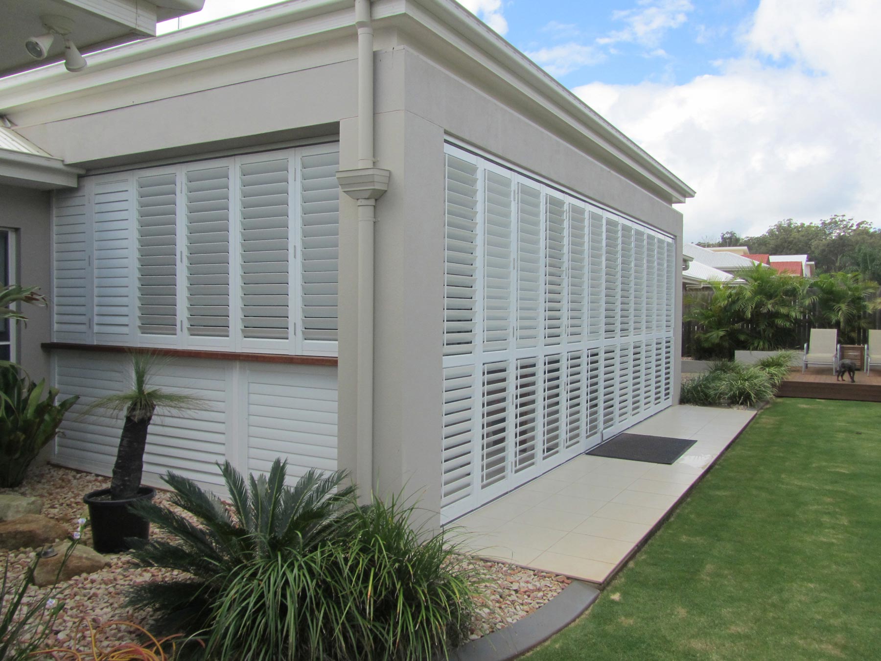 Outdoor Aluminium Shutters