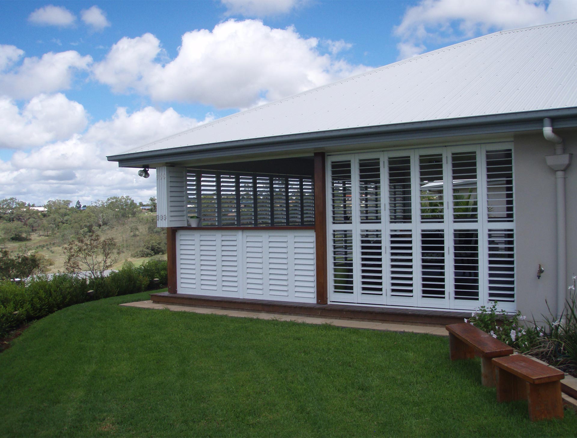 Outdoor Aluminium Shutters