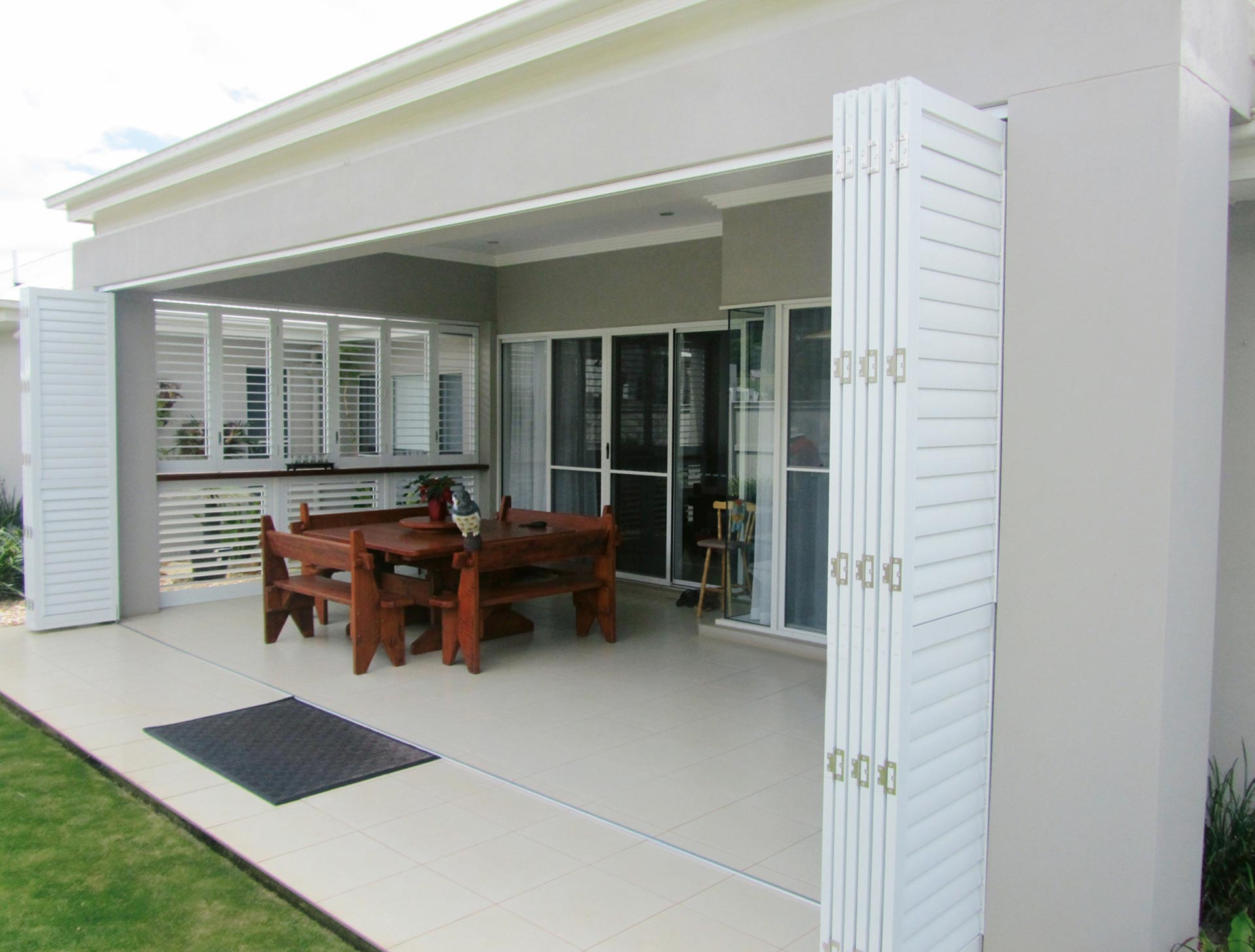 Outdoor Aluminium Shutters
