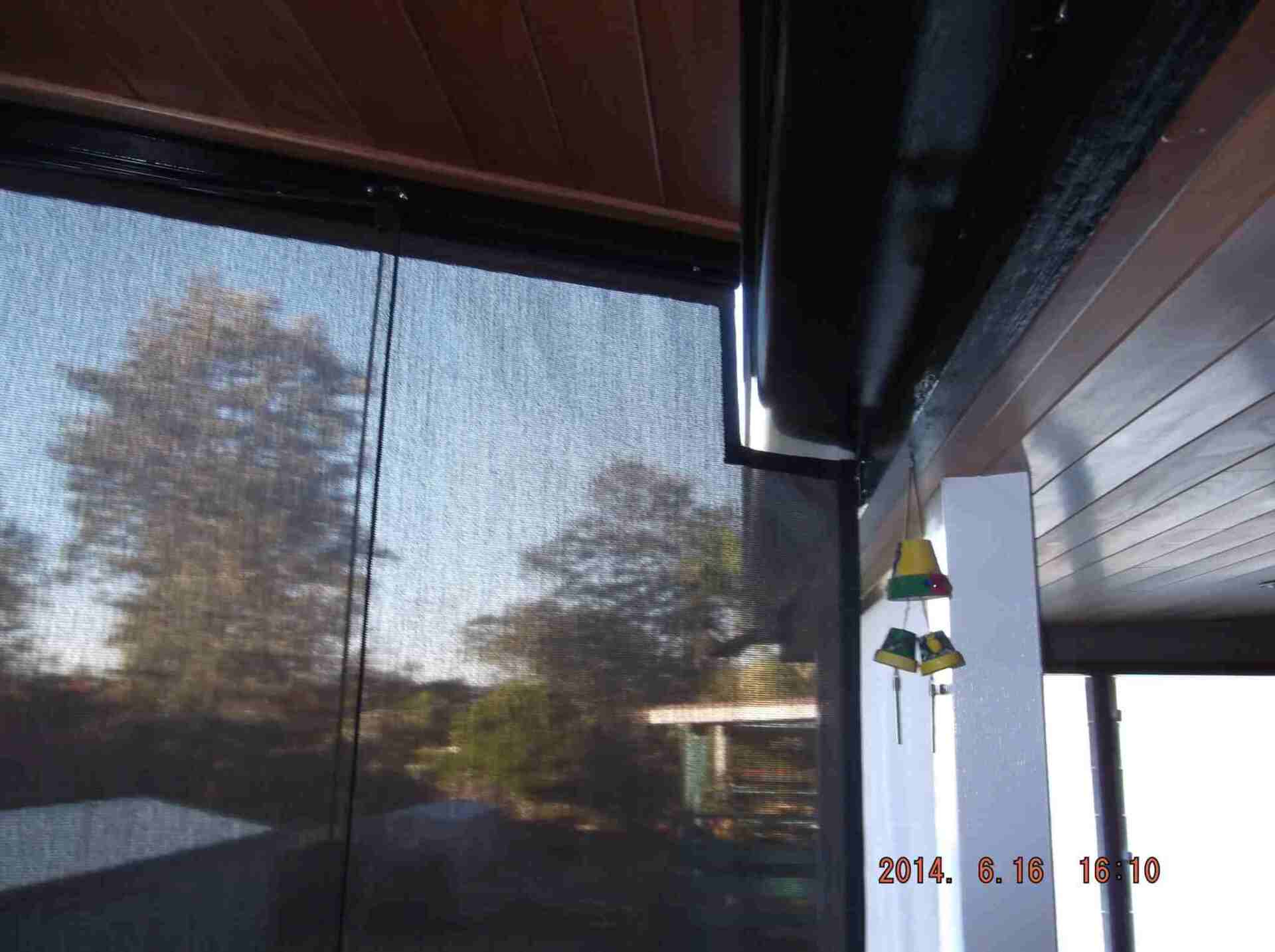 SLOPING VERANDAH BLINDS