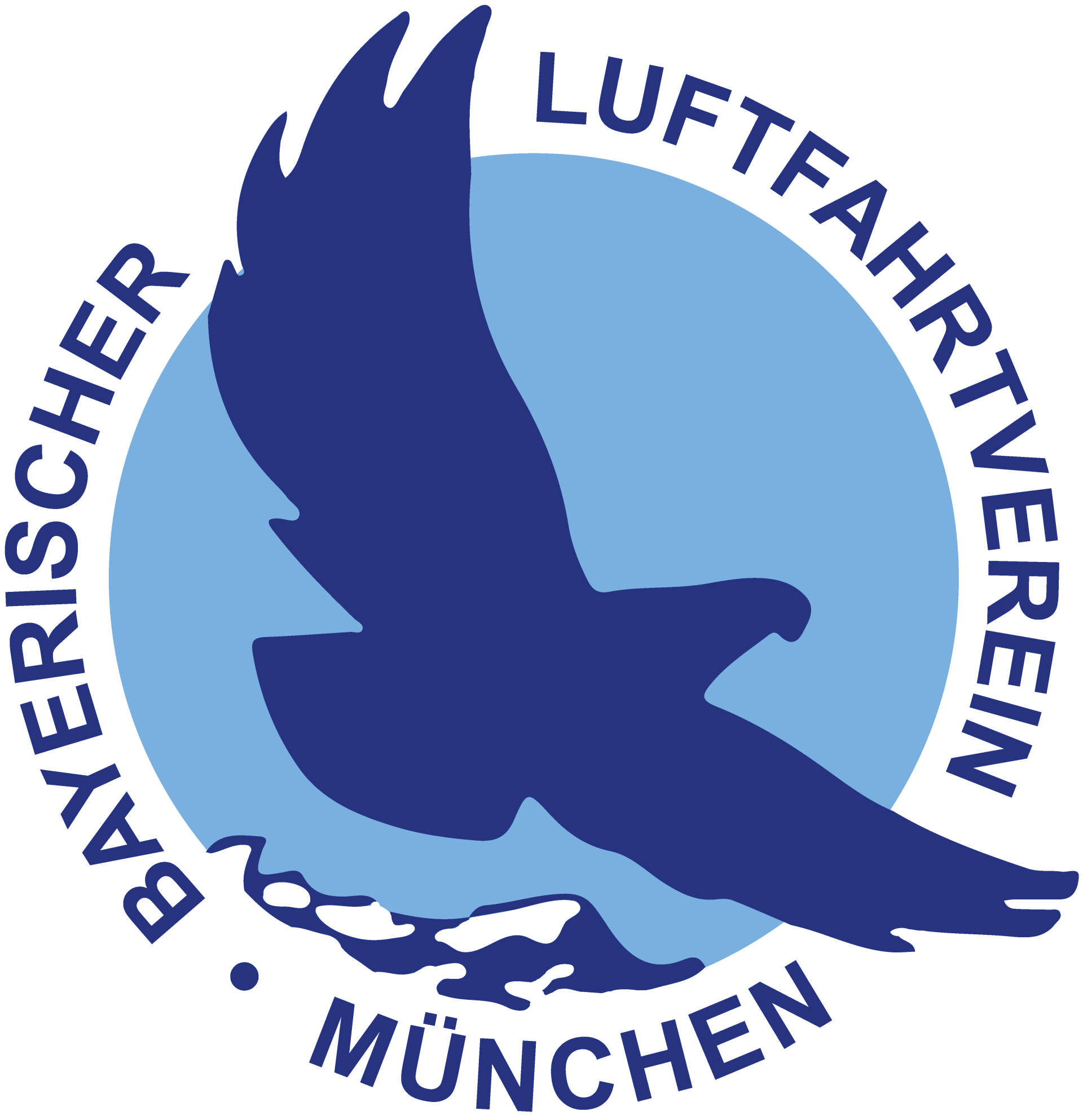 Bayerischer Luftfahrtverein München BLVM Logo Segelfliegen Verein