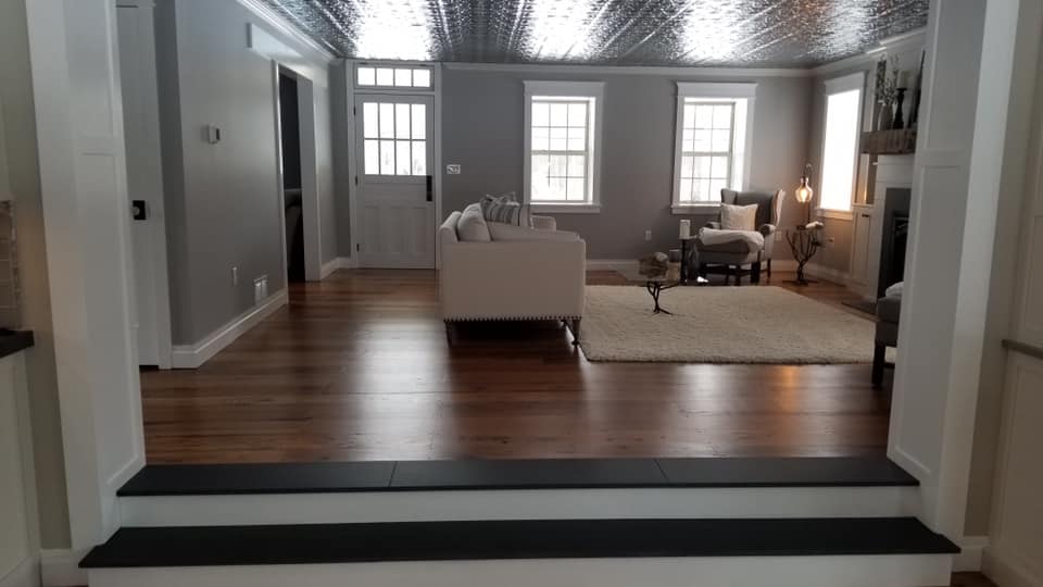 White Sofa And Carpet — Macungie, PA — East Penn Hardwood Flooring Corp