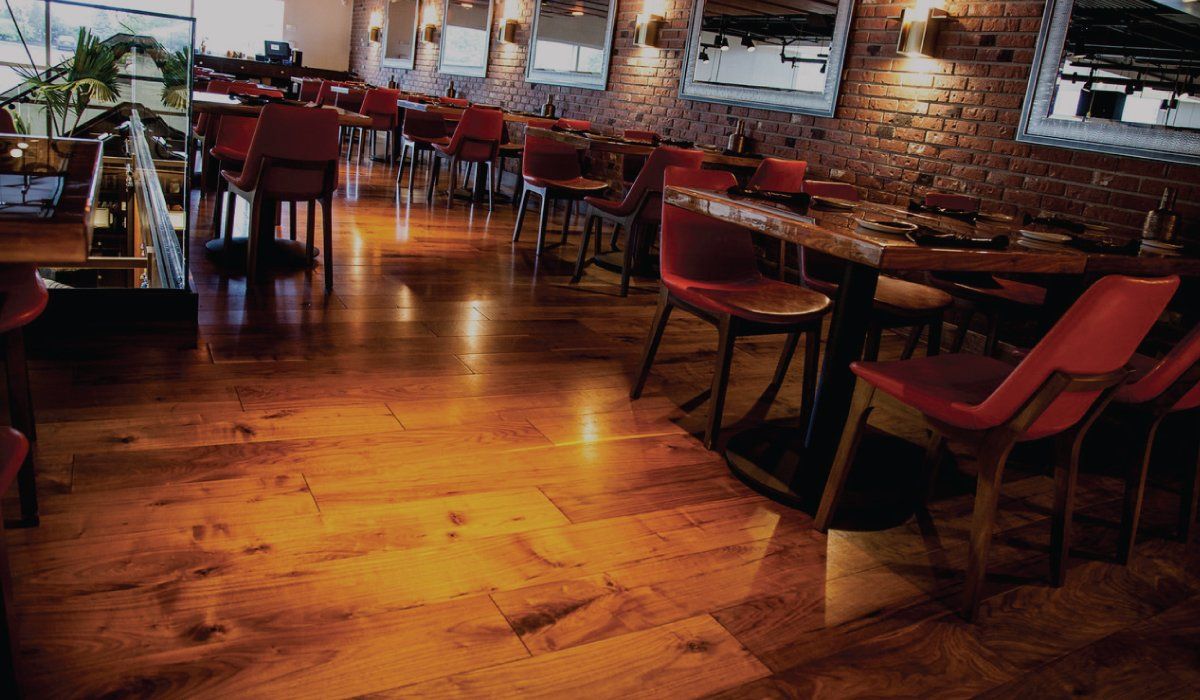 Restaurant With Dim Light — Macungie, PA — East Penn Hardwood Flooring Corp