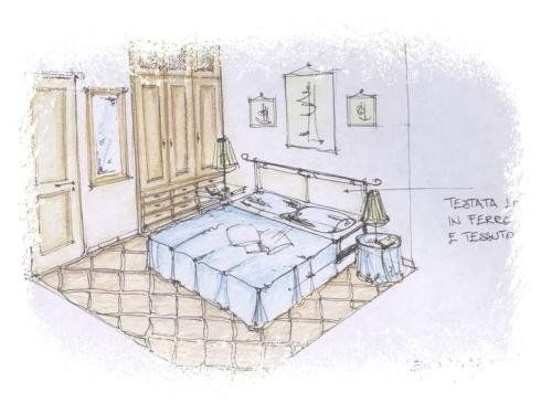 progetto camera da letto