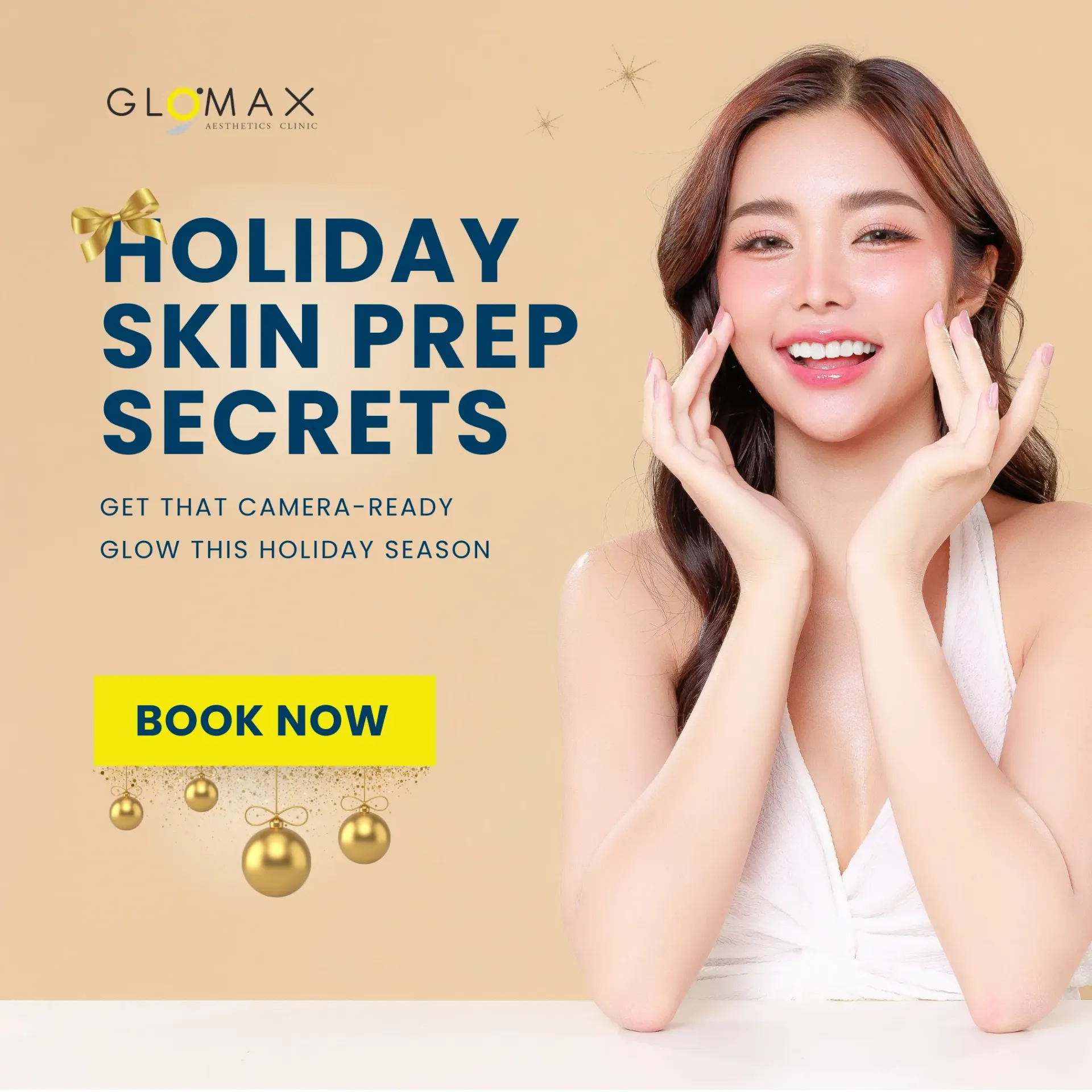 Make this holiday season unforgettable with these exclusive Glomax Aesthetics Facial treatments