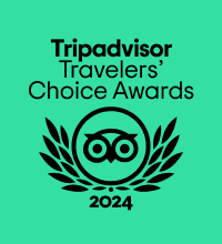 A logo for tripadvisor travelers choice awards.