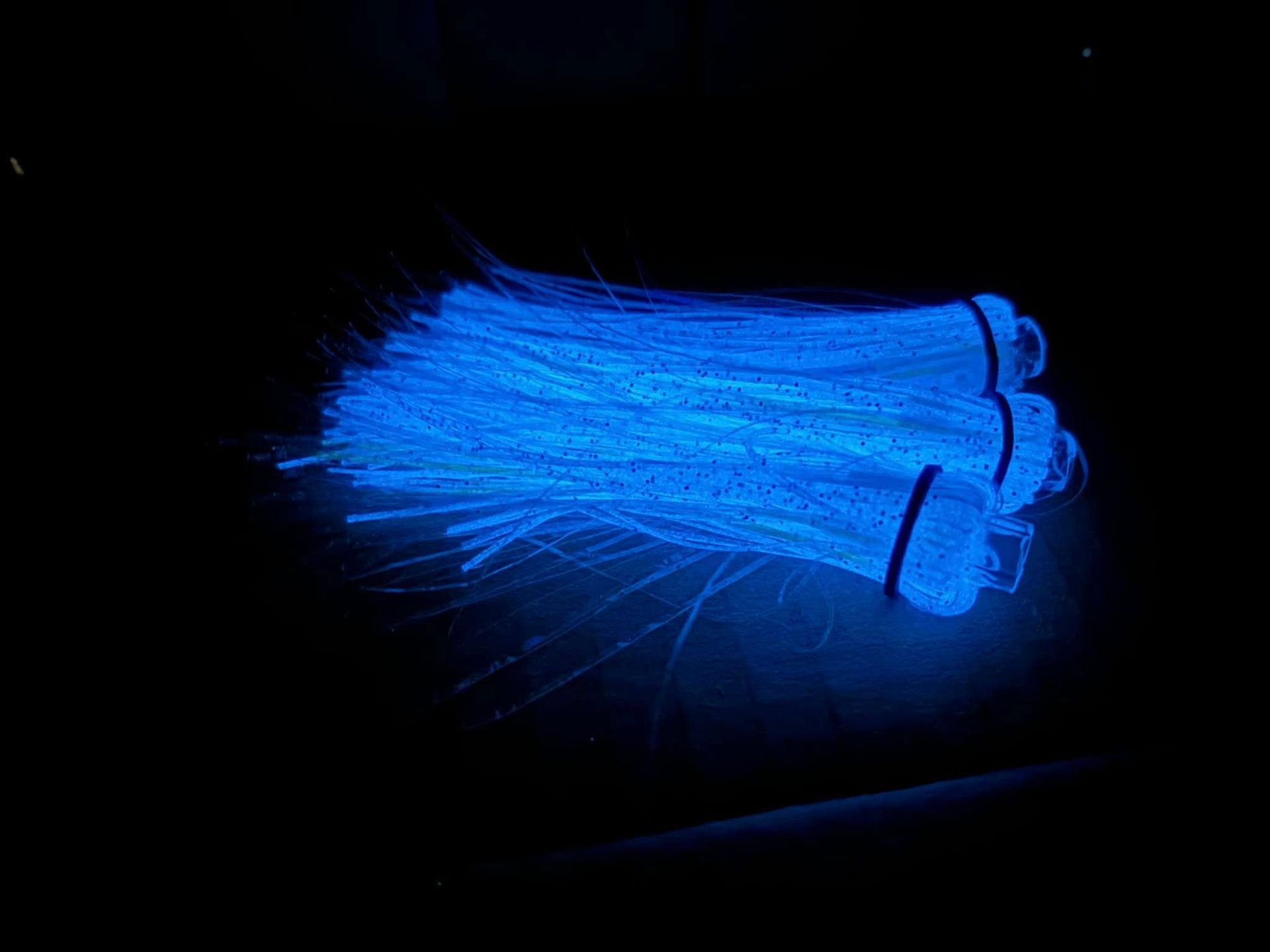Jellyfish Kringle  FLy (3pk) ( Glow Blue)