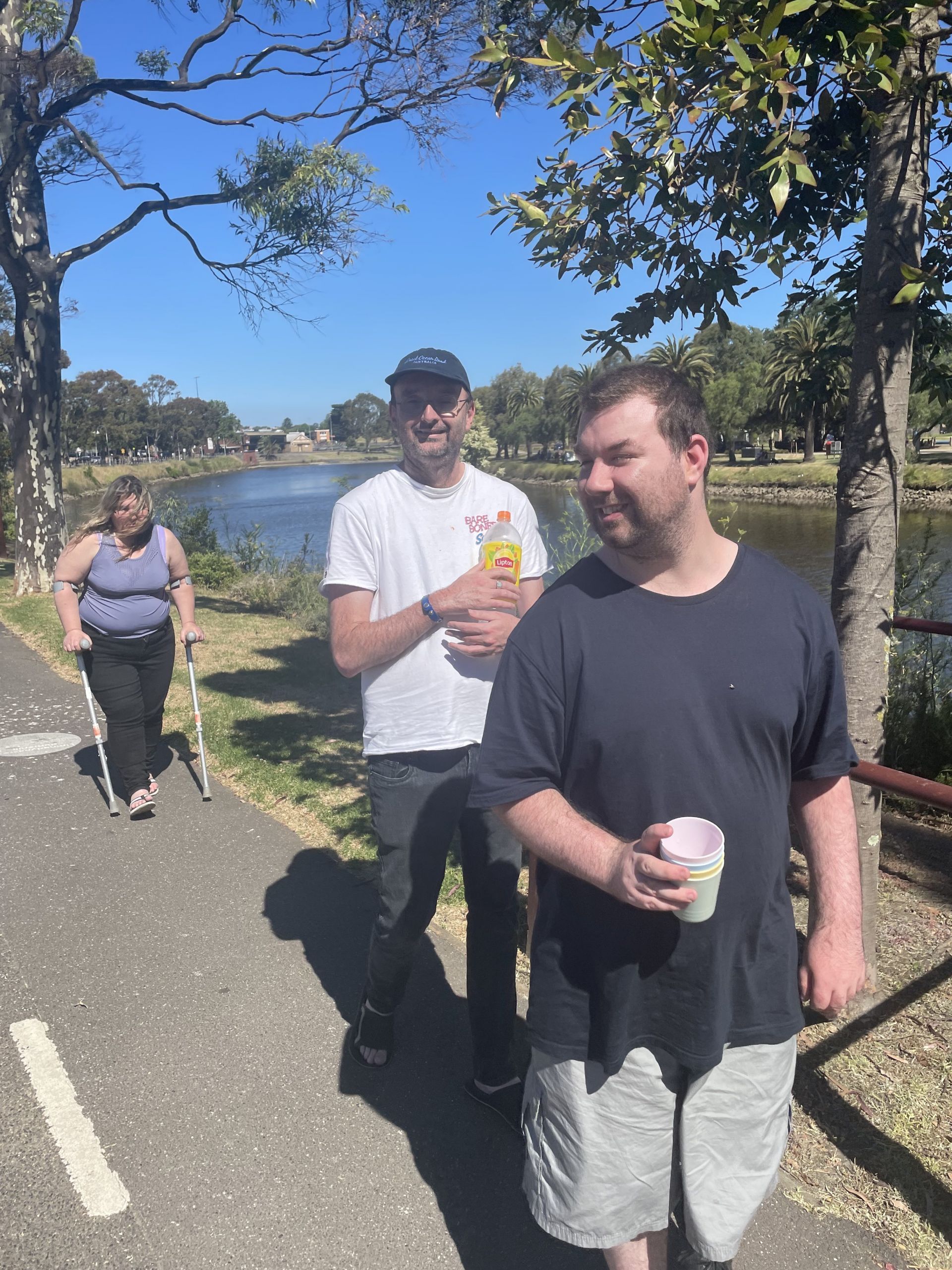 Group of People Walking Outdoor — Keilor East, VIC — North West Melbourne Family Respite