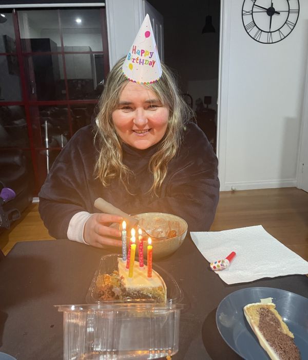 Woman Celebrating Her Birthday — Keilor East, VIC — North West Melbourne Family Respite