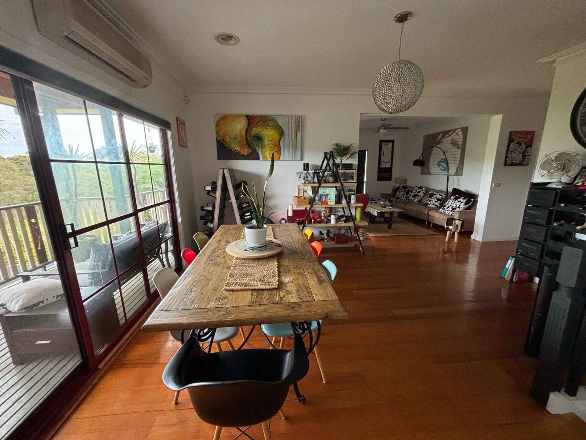 Large Living Room with Wooden Table — Keilor East, VIC — North West Melbourne Family Respite