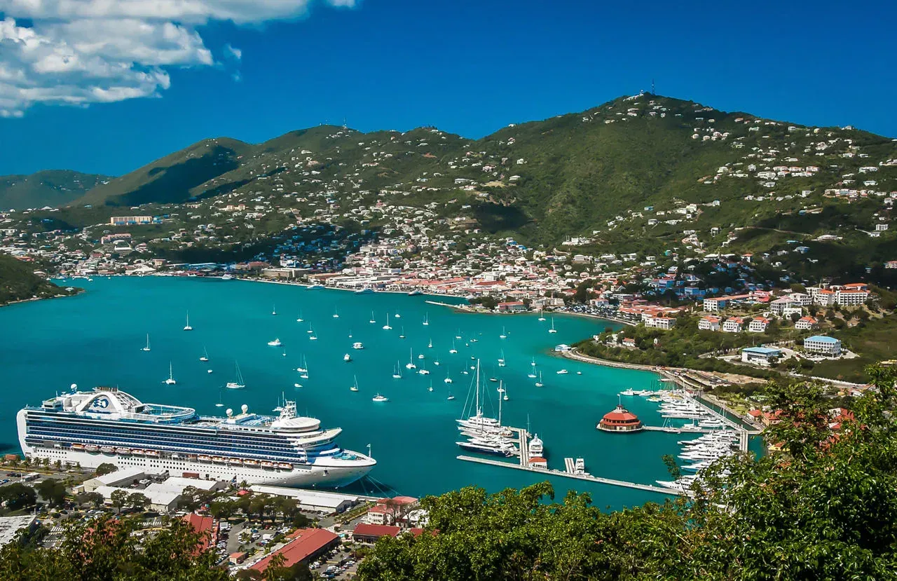 Eastern Caribbean cruise visiting St. Thomas