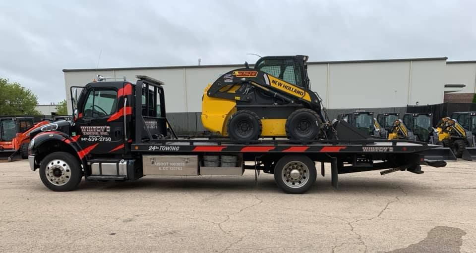 Red Truck — Crystal Lake, IL — Whitey's Towing