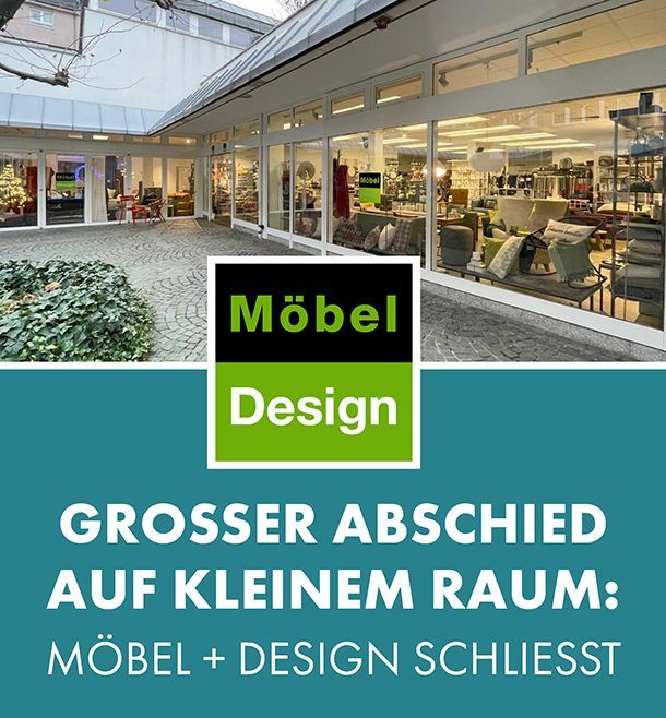 Erfolgreicher Abschied auf 160 qm – Räumungsverkauf Möbel + Design