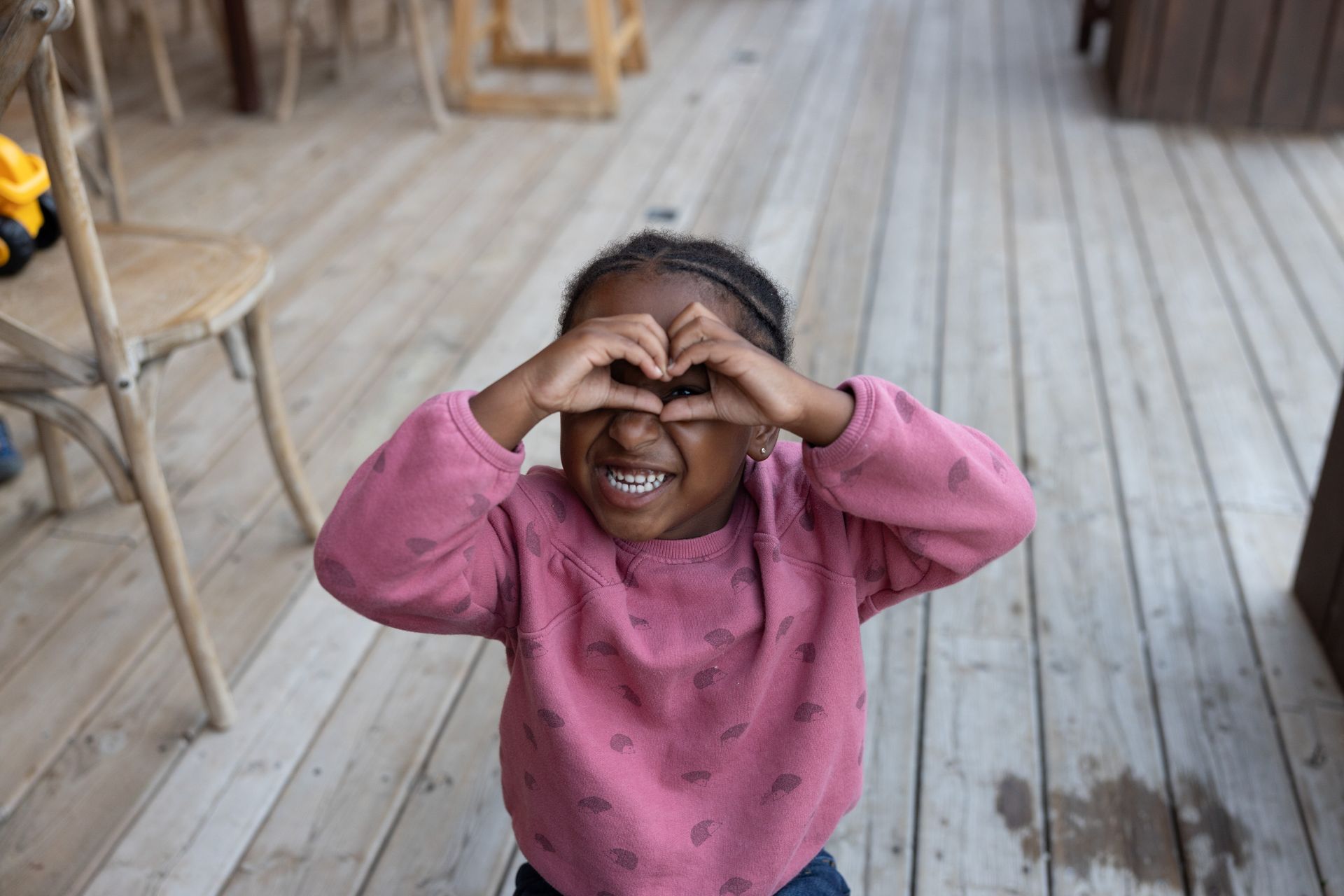A young girl with a disability enjoys her retreat at Camp Moonlight at Whispering Springs