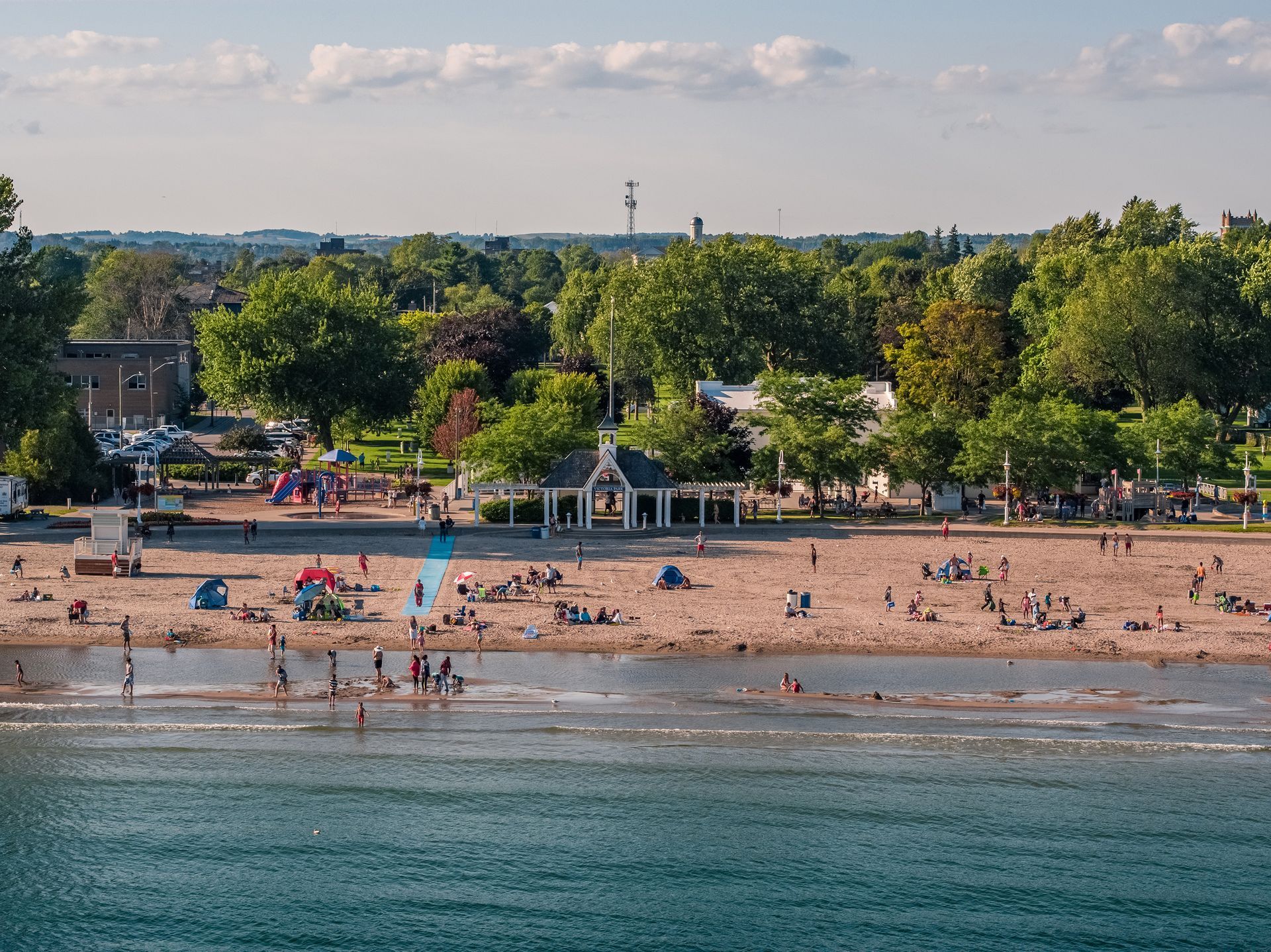 Cobourg Beach in Northumberland County