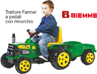trattori a pedali