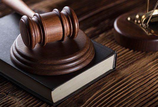 Workers Compensation — Gavel and Law Book in Birmingham, AL