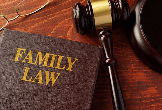 Family Law — Family Law Book and Gavel in Birmingham, AL