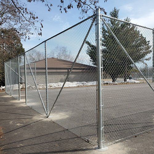 metal security fence burlington
