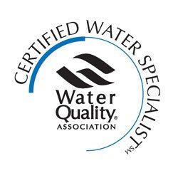 It is a certified water specialist logo.