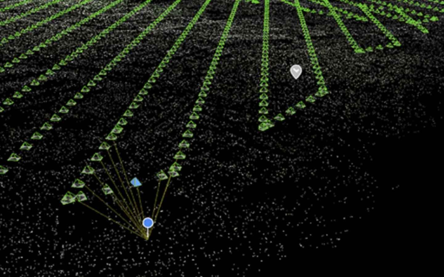 Drone area mapping plan