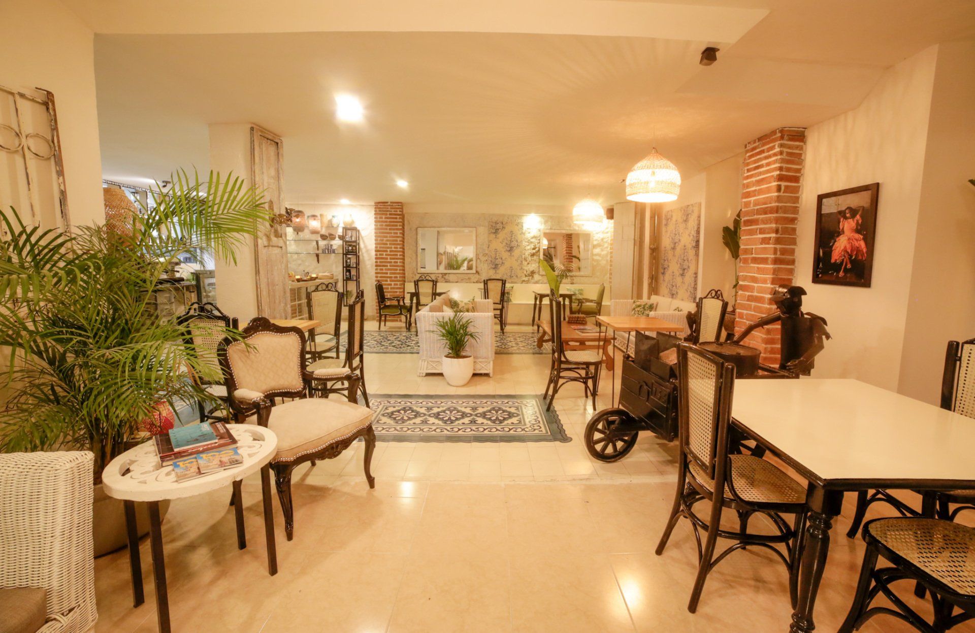 Espaços do hotel Kartaxa em Cartagena