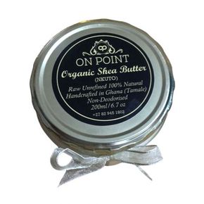 tin of shea butter