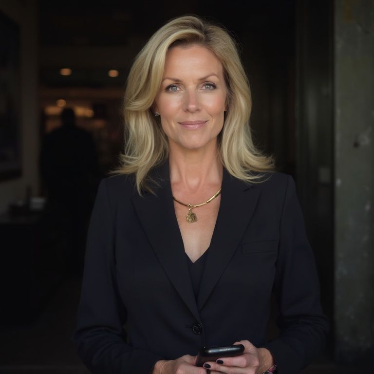 A man with a beard is sitting at a table with a tape measure.