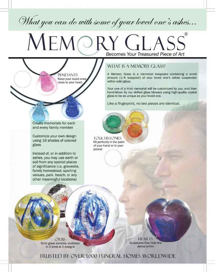 Memorial — Memory Glass in Grove, LA