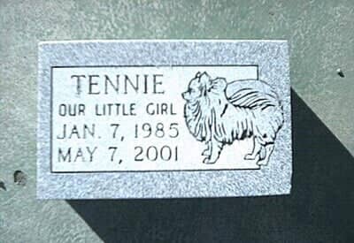 granite marker - Elm Grove, LA - Heavenly Acres for Pets
