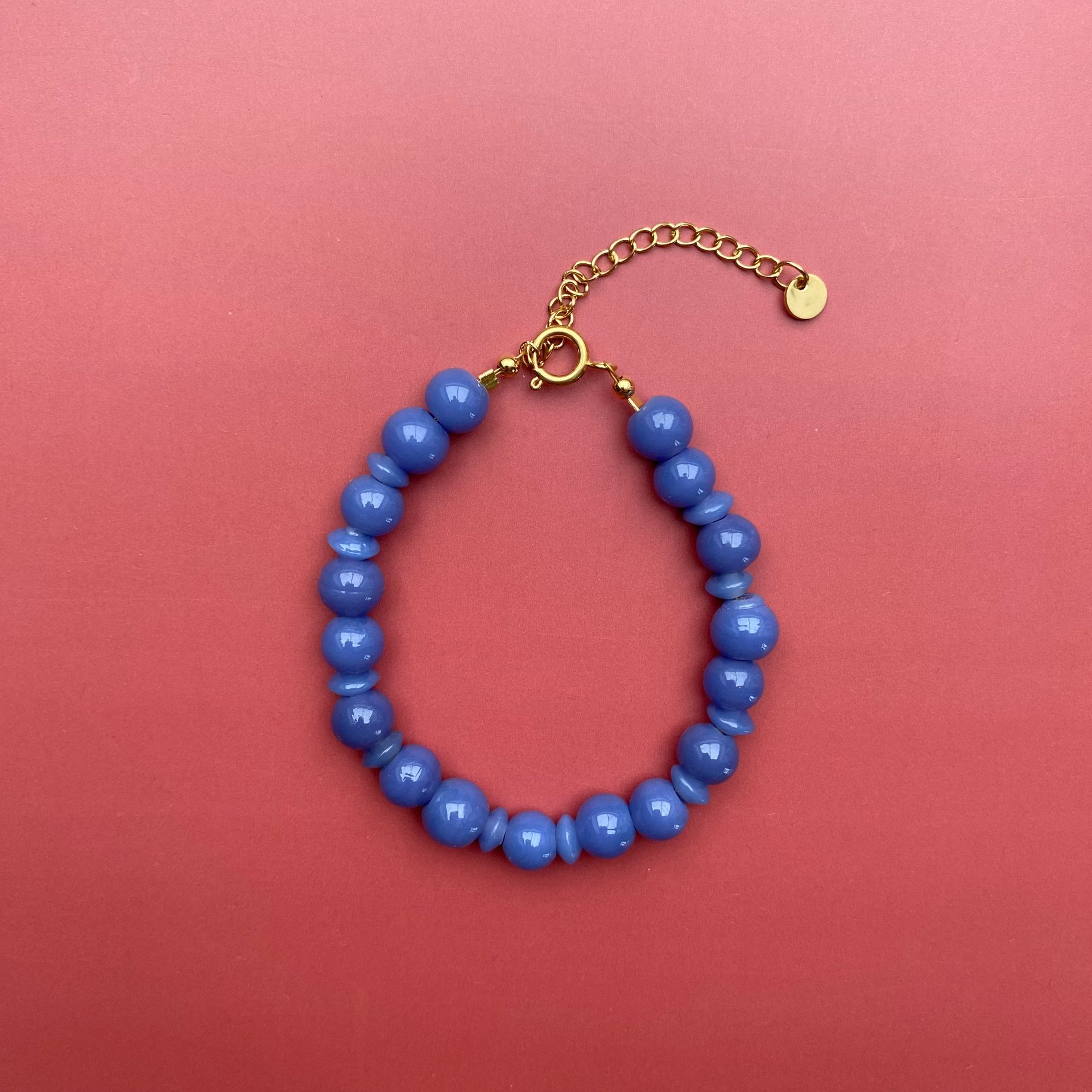 Blue lavendel bracelet