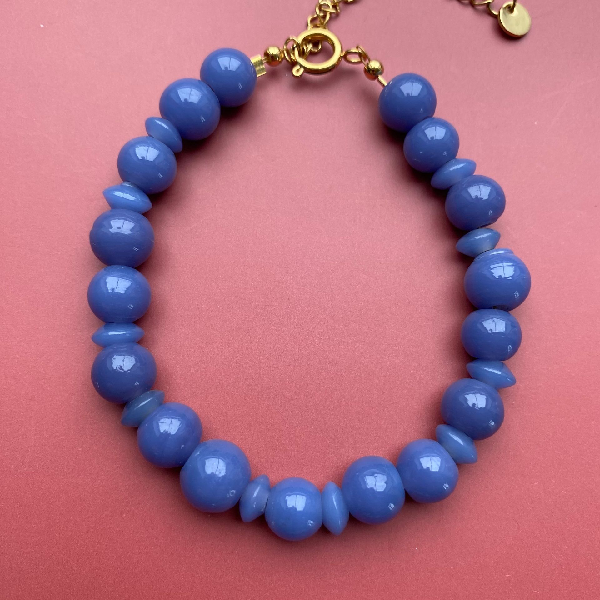 Blue lavendel bracelet