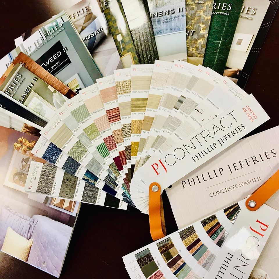 A fan with phillip jeffries written on it