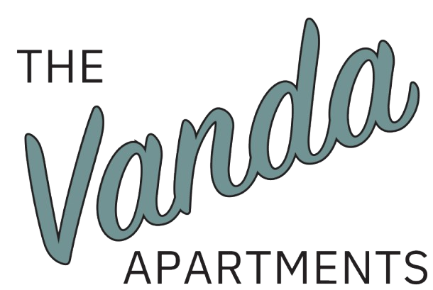 The Vanda Apartments logo.