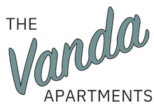 The Vanda Apartments logo.