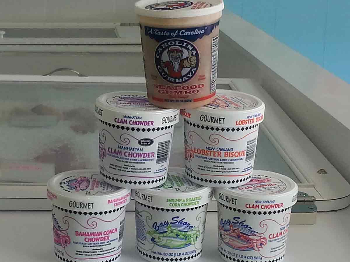 seafood tubs