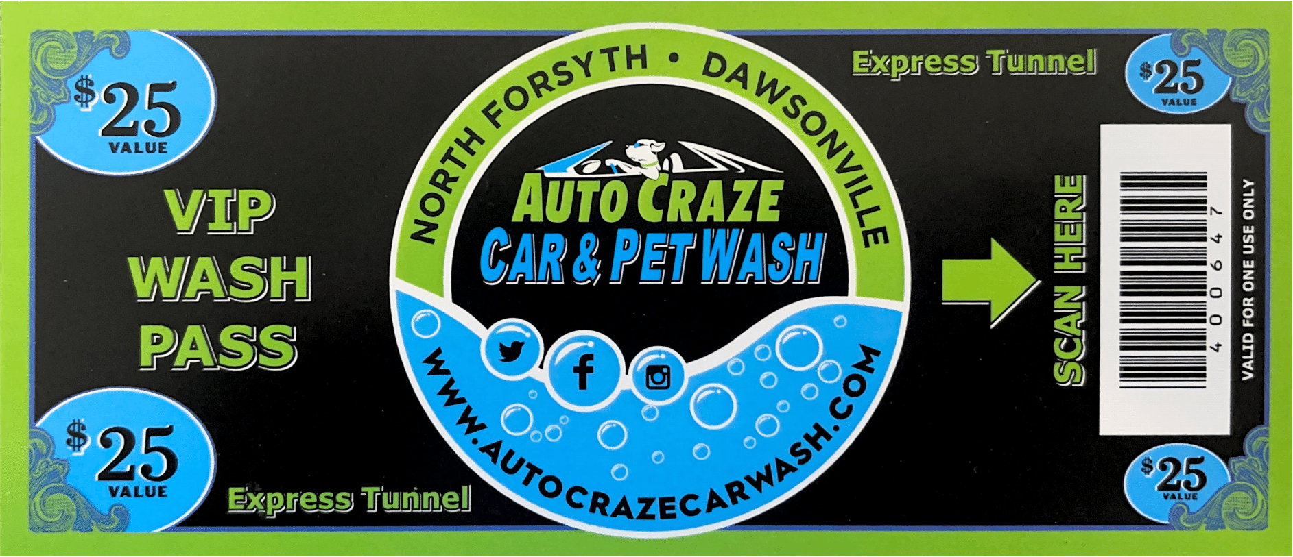 CAR WASH GIFTS GIFT CARD WASH BOOKS