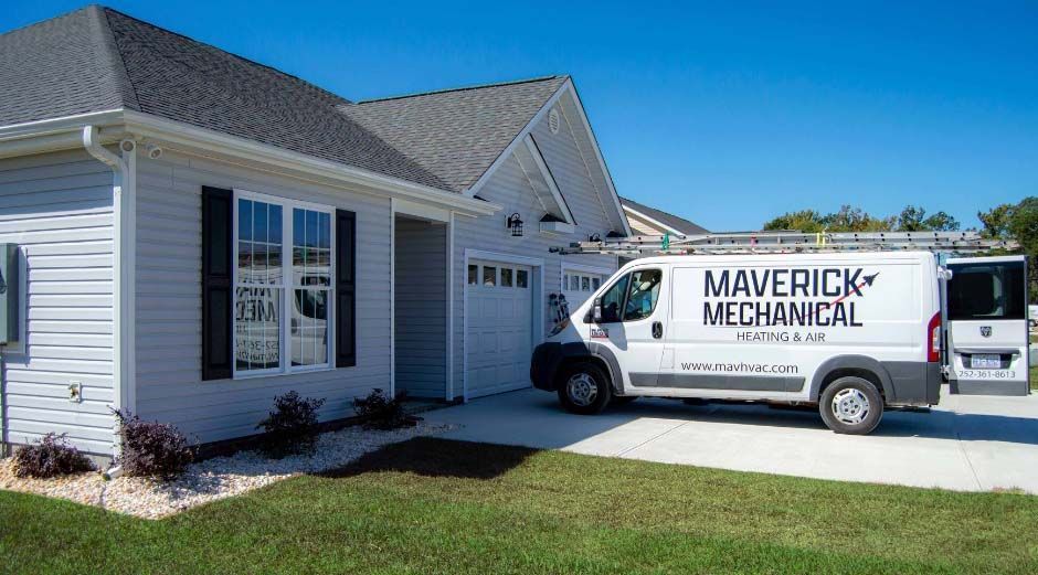 van outside the home