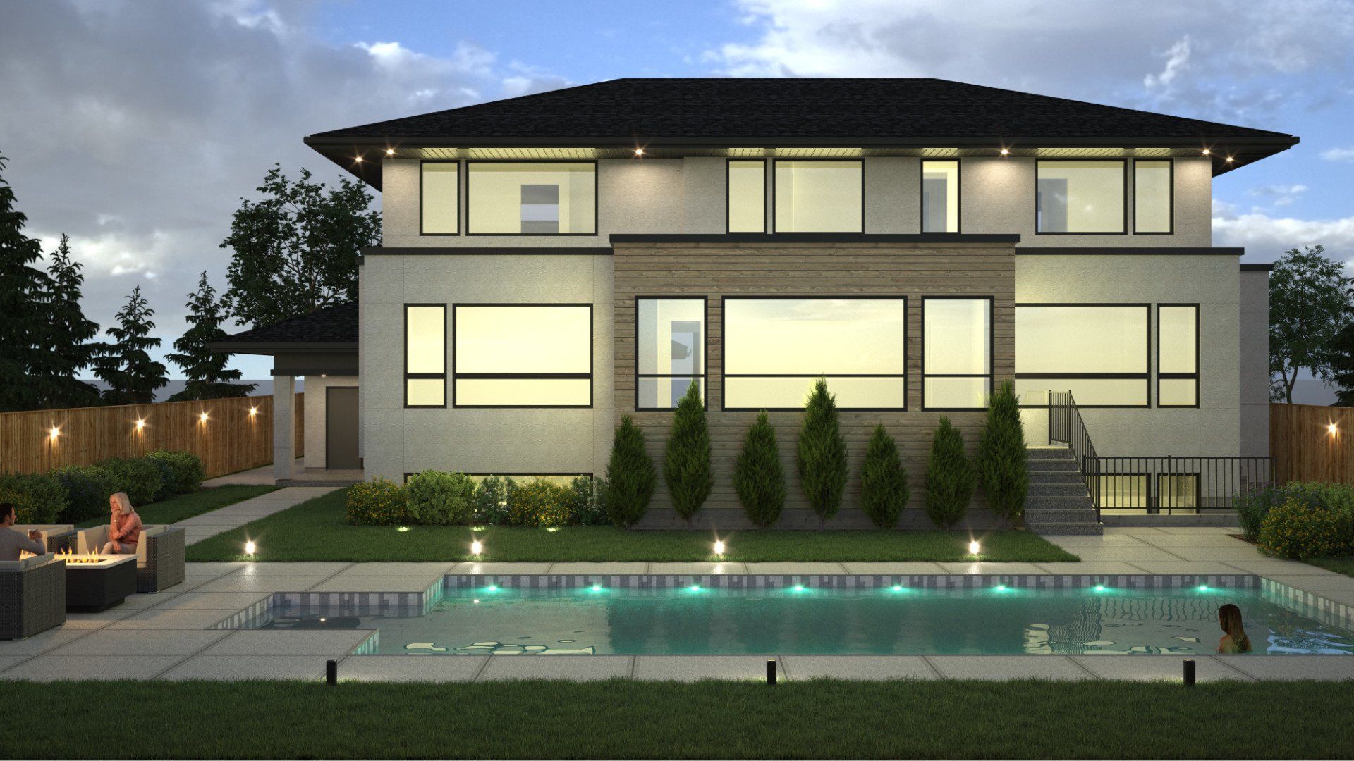 Pike Residence - Rear