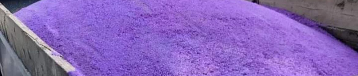 A close up of a pile of dirt on a table.