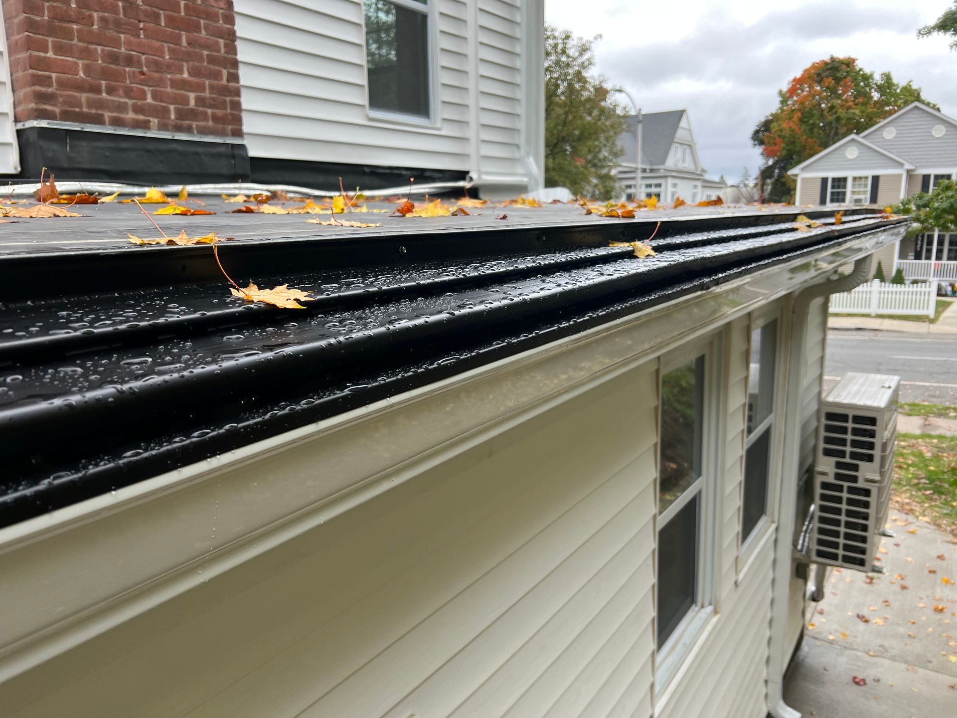 gutter covers keeping gutters clean