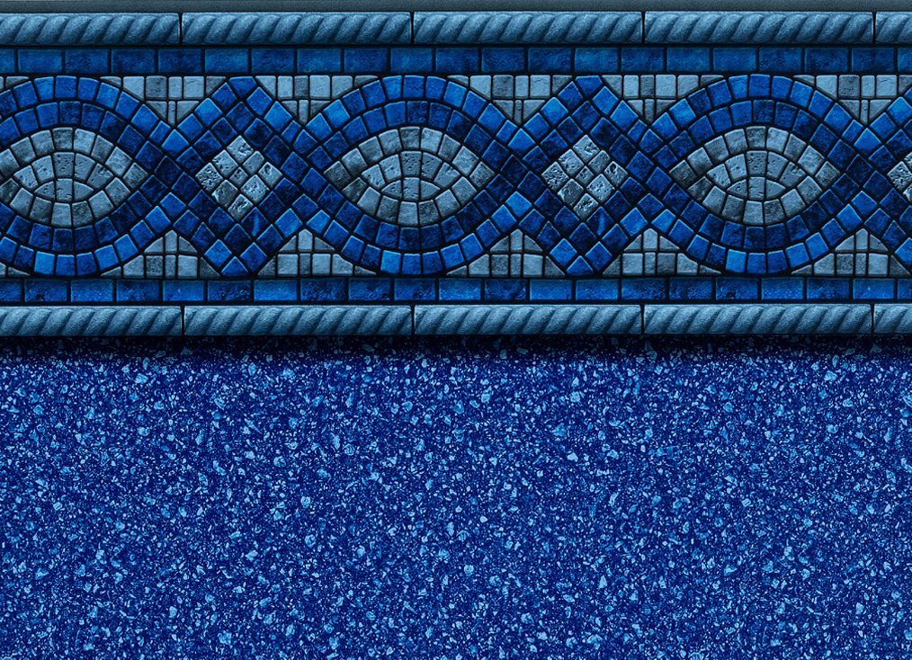 a swimming pool with a blue tile border and a blue bottom . - After Hours Pool Service - Monmouth Junction, NJ